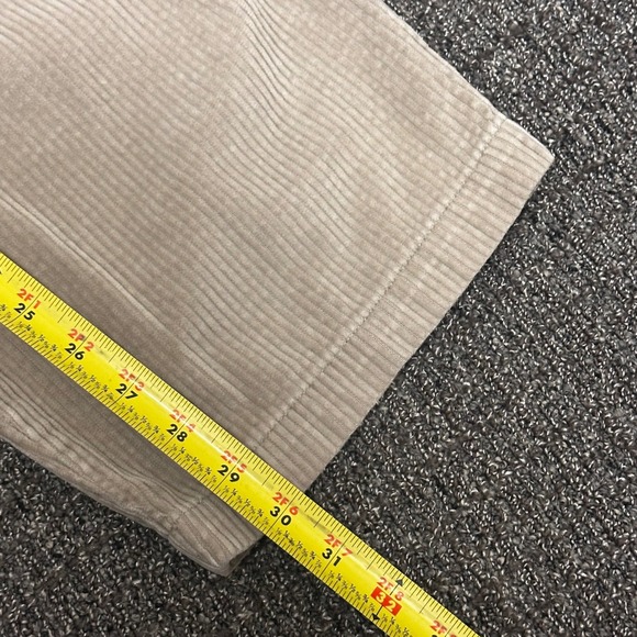 Abercrombie & Fitch Corduroy Pants Mens 38x30 Pleated Durable Goods VTG Y2K FLAW - Picture 7 of 11